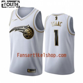 NBA Orlando Magic Trikot Jonathan Isaac 1 Nike 2019-2020 Weiß Golden Edition Swingman - Kinder
